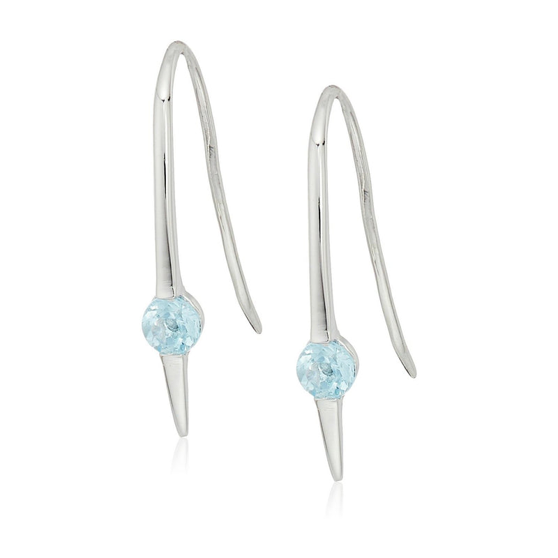 Brand New Sky Blue Topaz Earring