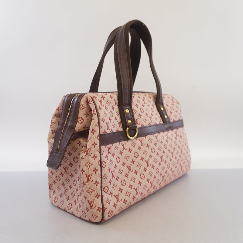 Auth Louis Vuitton Handbag Monogram Mini Josephine GM M92311 Threes