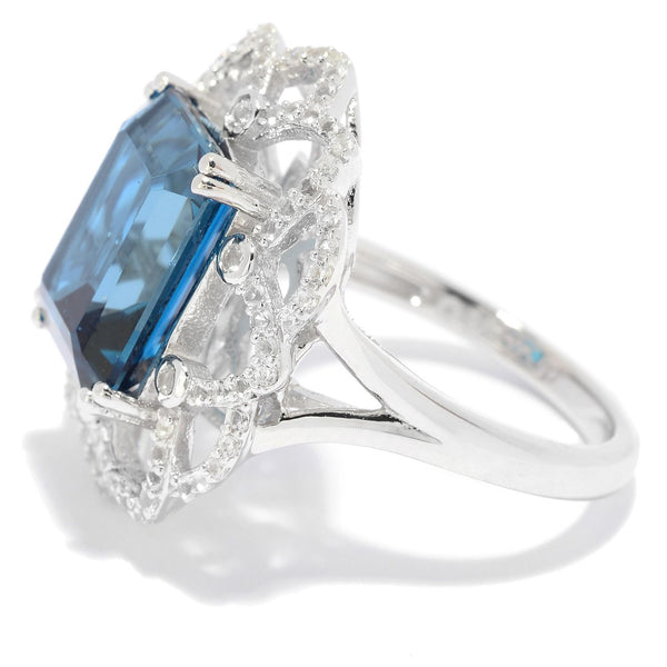 Enchanting Azure Dreams Ring