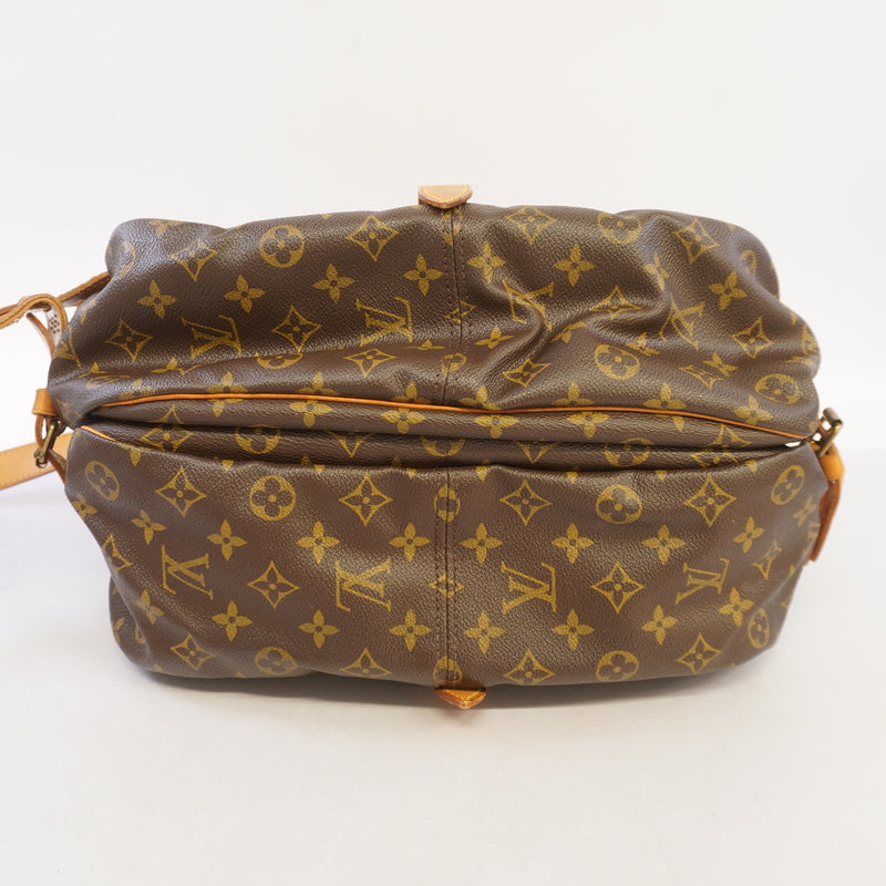 Auth Louis Vuitton Monogram Saumur 35 M42254 Womens Shoulder Bag