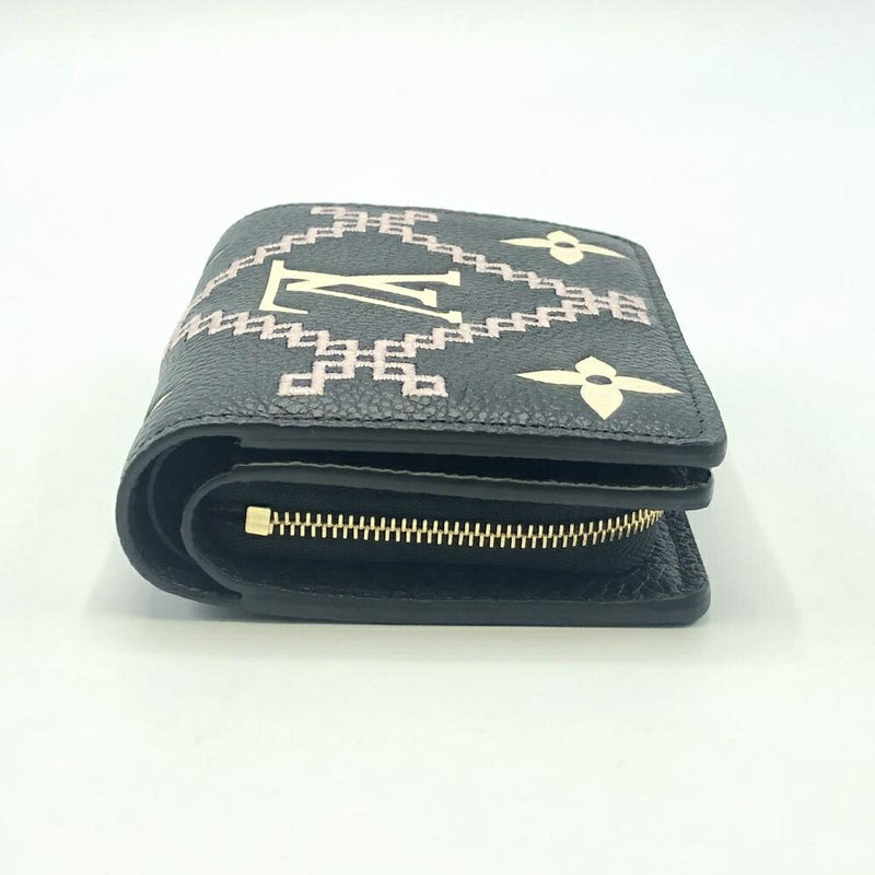 LOUIS VUITTON Louis Vuitton Portfore Claire M81139 2022 New Bi-Fold Wallet Black