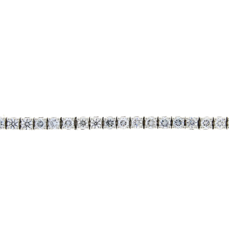 Lab Grown Diamond Tennis Bracelet 14KT White Gold