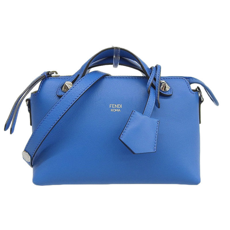 Fendi 8BL135 Womens Leather HandbagShoulder Bag Blue