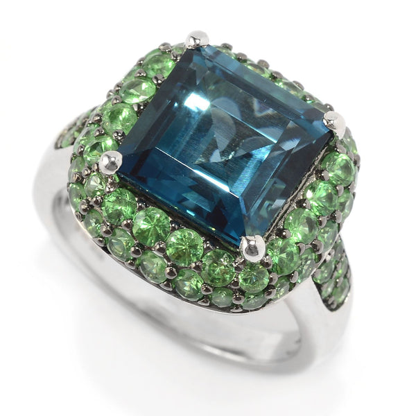 Brand New London Blue Topaz Ring