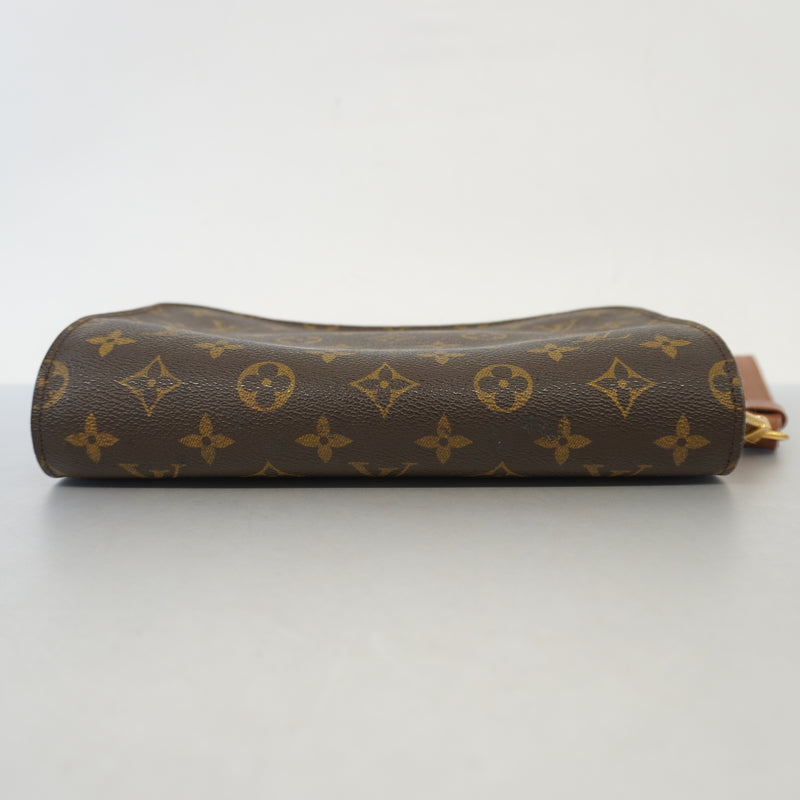 Auth Louis Vuitton Monogram Orsay M51790 Mens Clutch Bag