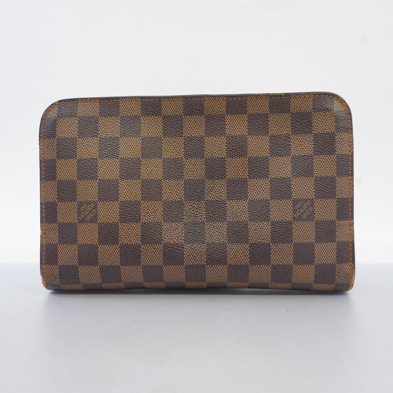 Auth Louis Vuitton Damier Saint Louis N51993 MenWomenUnisex Clutch Bag