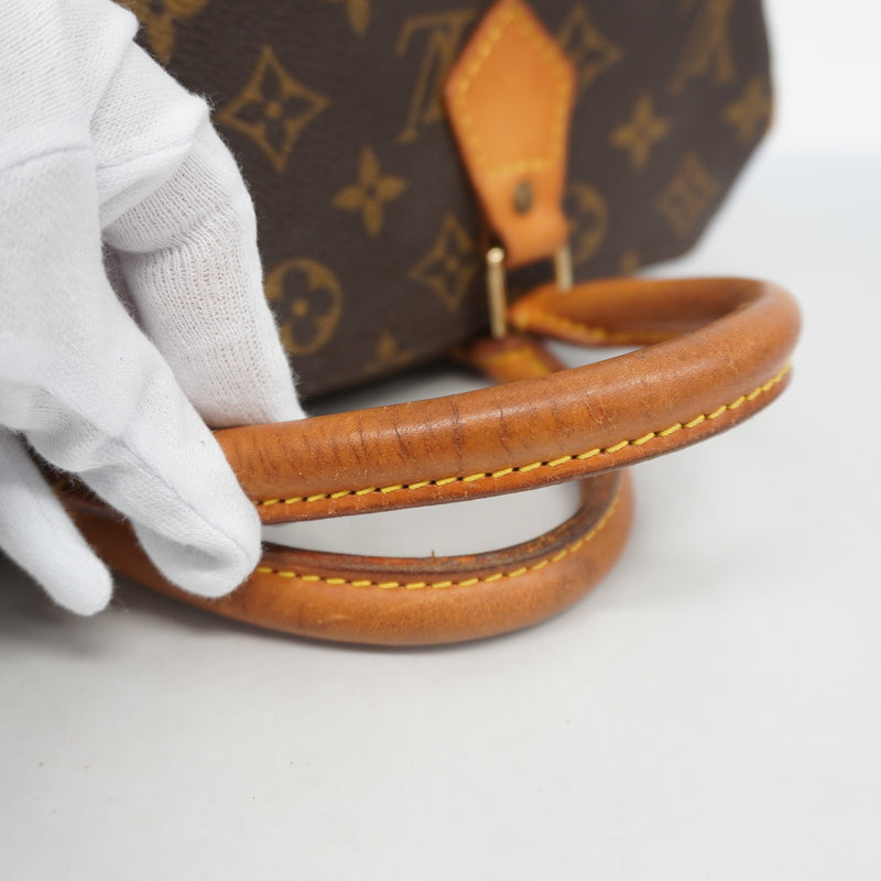 Auth Louis Vuitton Handbag Monogram Speedy 30 M41526