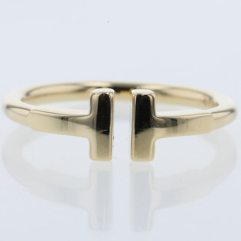 Tiffany Ring T Wire K18 Yellow Gold No. 10 Ladies TIFFANY & Co.