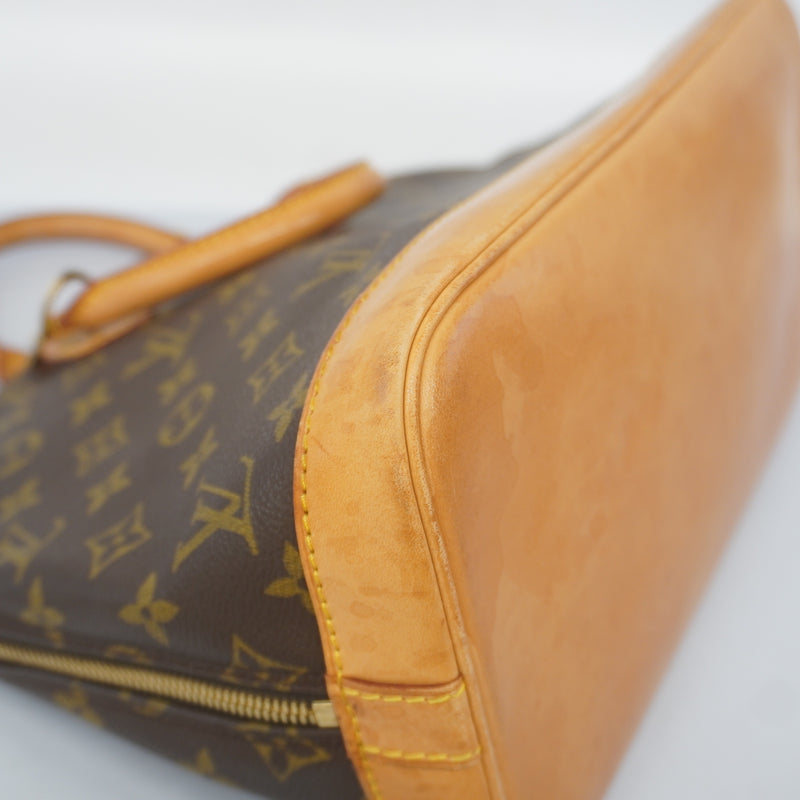 Auth Louis Vuitton Monogram Alma M51130 Womens Handbag