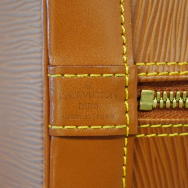 Auth Louis Vuitton Epi Alma Alma M54148 Womens Handbag Gold Cipango