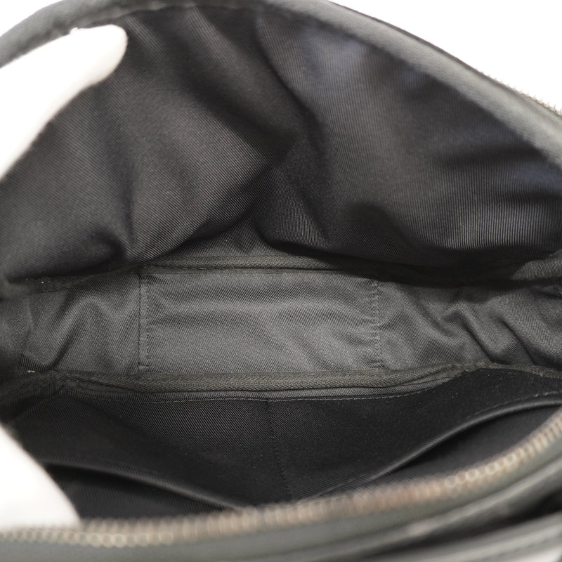 Auth Louis Vuitton Monogram Eclipse Bumback M42906 Mens Sling Bag
