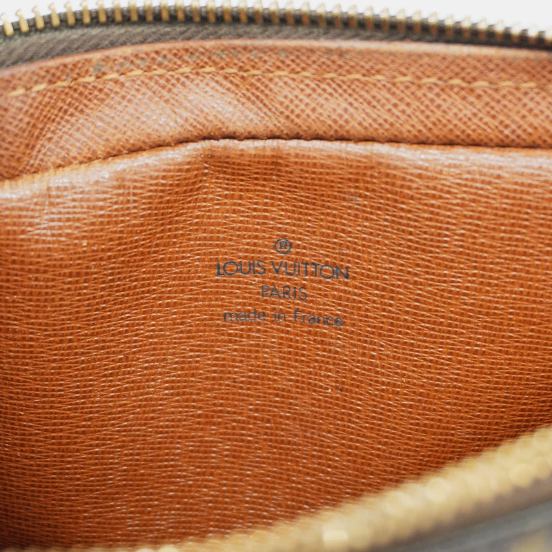 Auth Louis Vuitton Shoulder Bag Monogram Pochette Marley Bandolier M51828