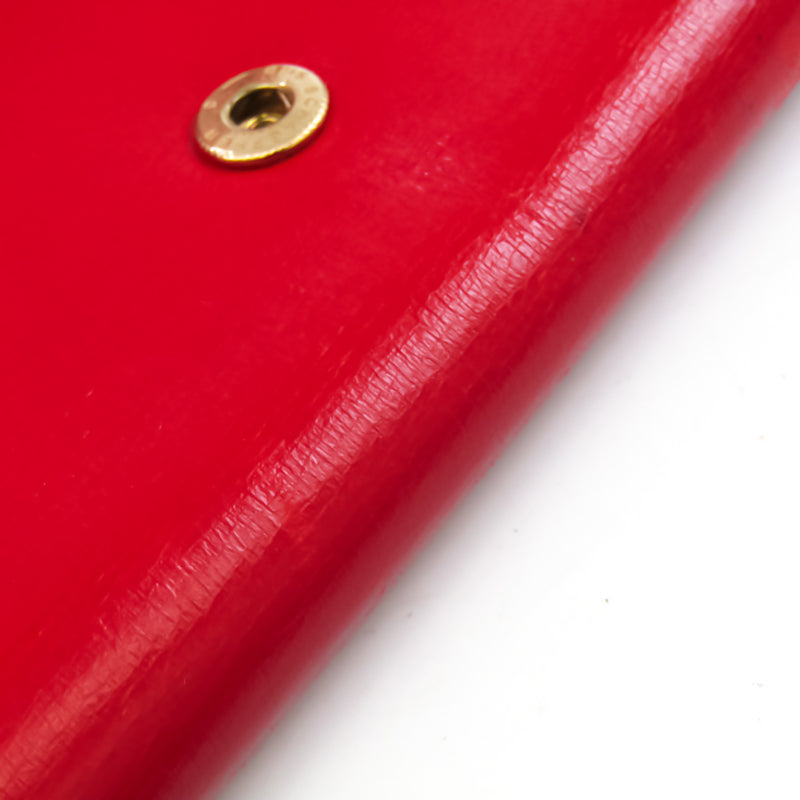 Louis Vuitton Opera Aege M63967 Women's Clutch Bag Red Color