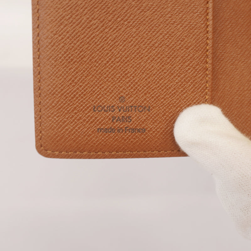 Auth Louis Vuitton Monogram Planner Cover Notebook cover Agenda PM Notebook cover Agenda PM R20005