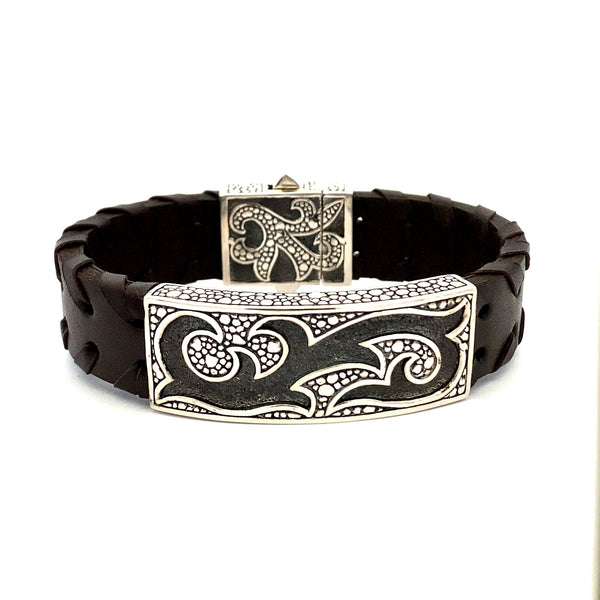 Mens Bracelet Sterling Silver