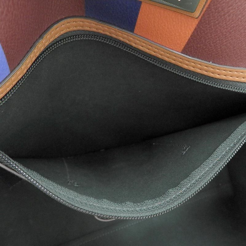 Tory Burch TORY BURCH Tote Bag Leather Navy Multi