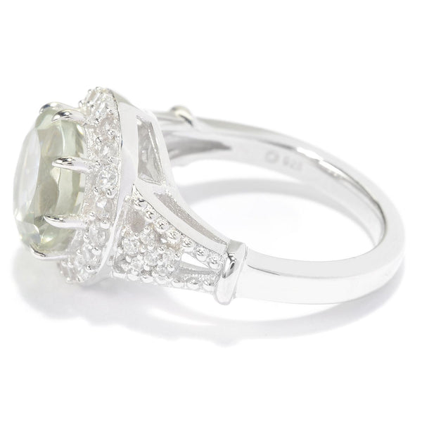 Brand New Green Amethyst Ring