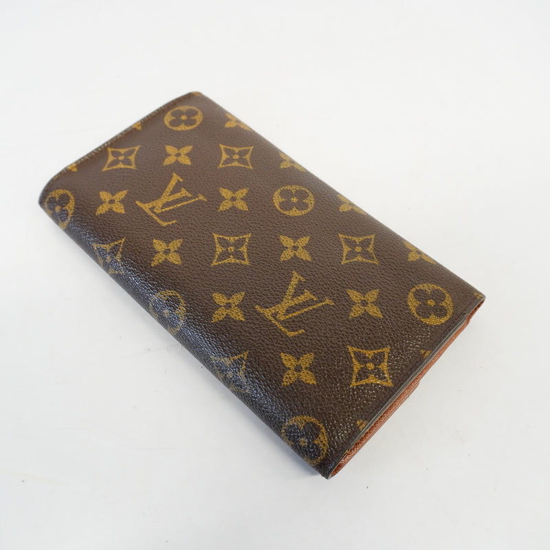 Auth Louis Vuitton Monogram Porto Tresor International M61215 Unisex Wallet