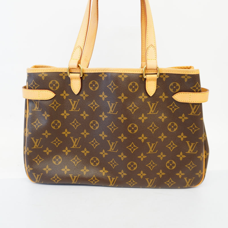 Auth Louis Vuitton Monogram Batignolles Oriental M51154 Womens HandbagTote Bag