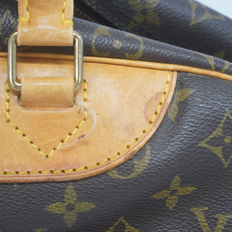 Auth Louis Vuitton Monogram Deauville M47270 Womens Handbag