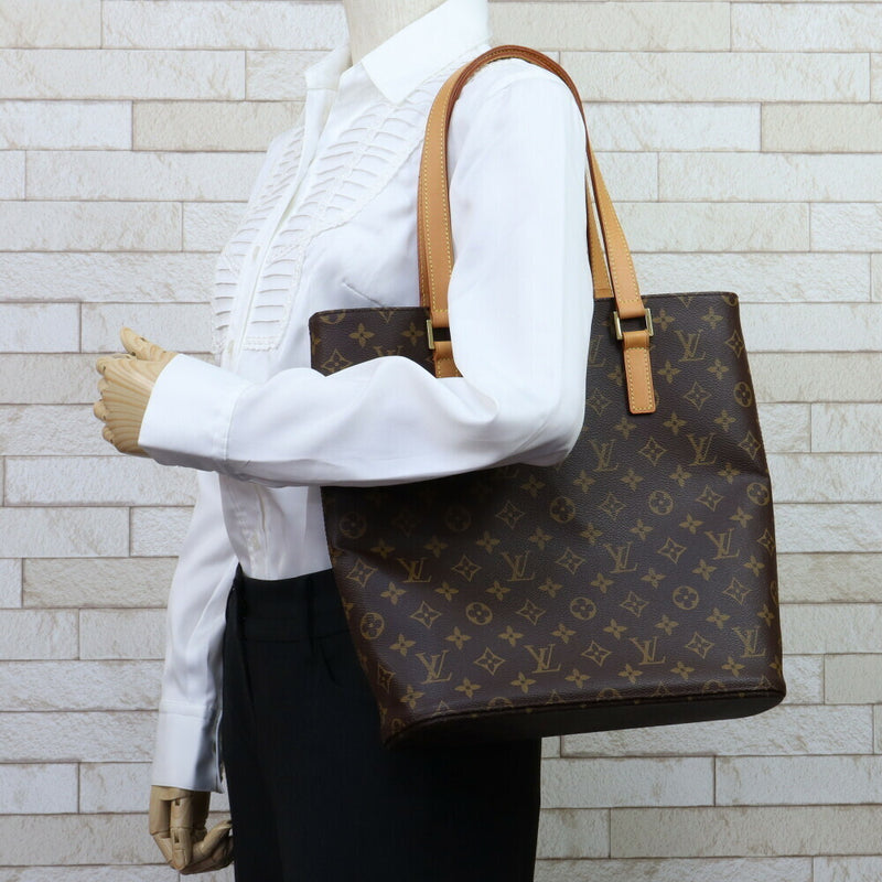 Louis Vuitton LOUIS VUITTON Vavan GM Monogram Tote Bag Brown Ladies