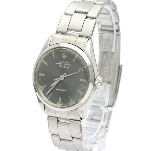 ROLEX Air King 5500 Stainless Steel Automatic Mens Watch
