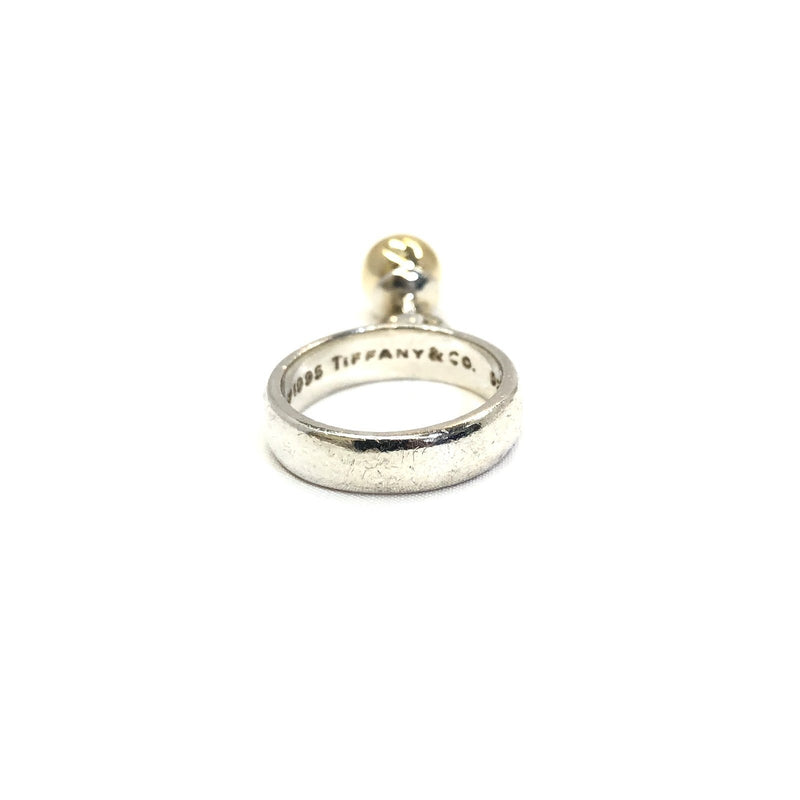 TIFFANY & Co. Tiffany Ring Dangle Ball Silver Gold 925 750 Ladies
