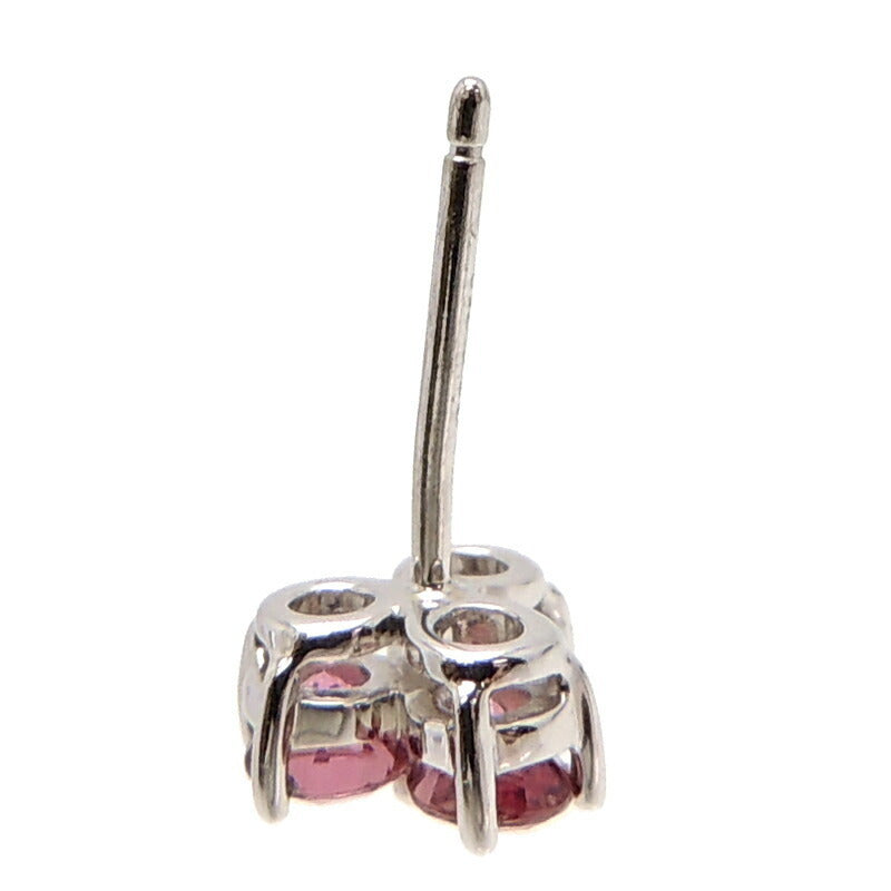 Tiffany 750WG Pink Tourmaline Aria Womens Earrings 750 White Gold