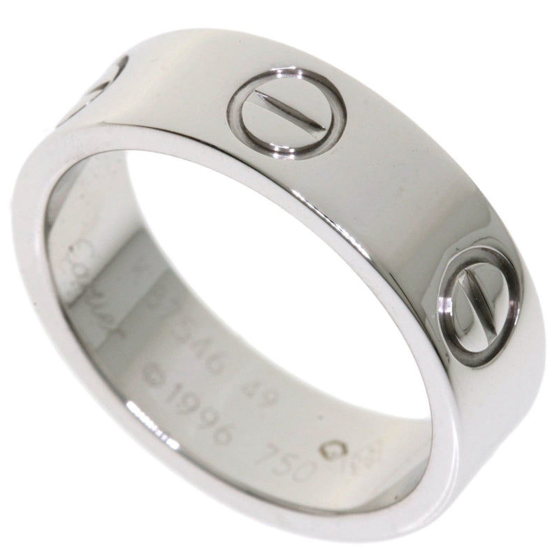 Cartier Love Ring # 49 / K18 White Gold Ladies CARTIER