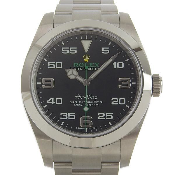 Rolex Airking Automatic Stainless Steel Mens Watch