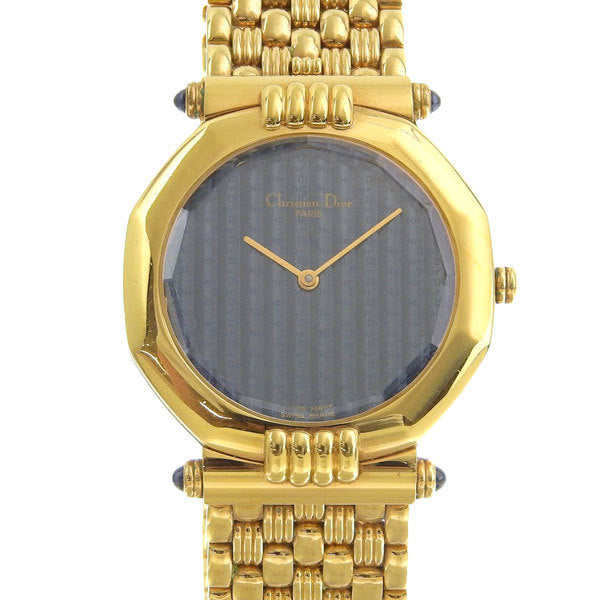 Christian Dior Quartz Gold Plated Mens Watch