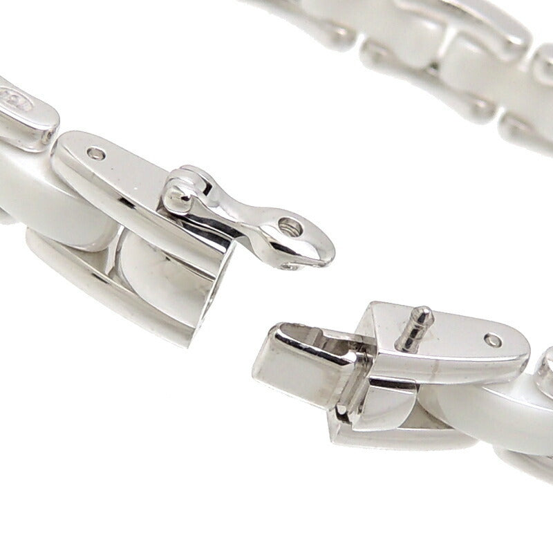 Chanel 750WG Ultra Collection Womens Mens Bracelet 750 White Gold