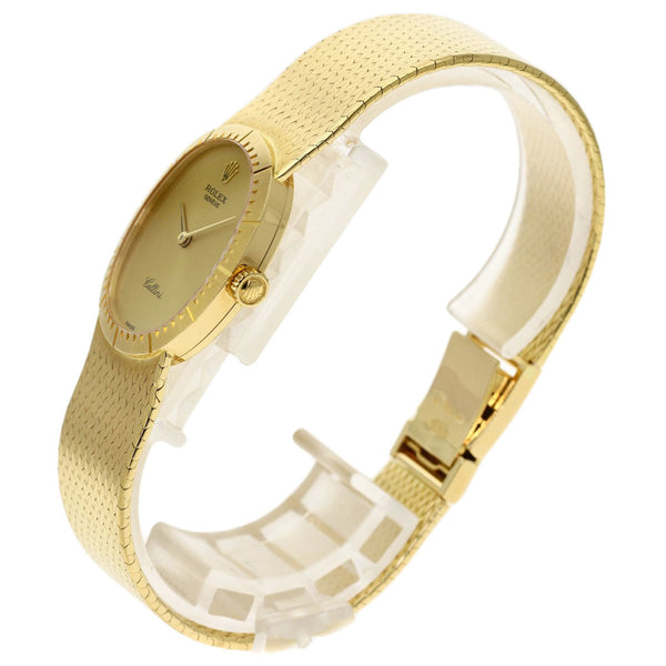 Rolex 4325 Cellini Watch K18 Yellow Gold / K18YG Ladies ROLEX