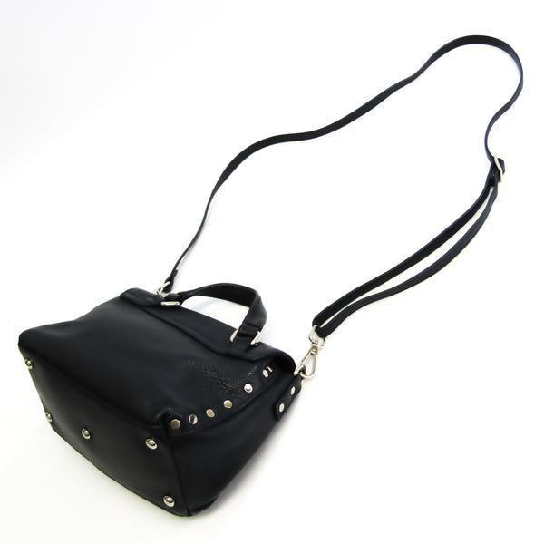 Zanellato 06267 Womens Leather Handbag Navy