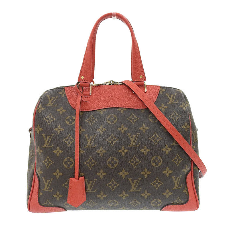 Louis Vuitton M50057 Womens Handbag CoquelicotsMonogramRed Color