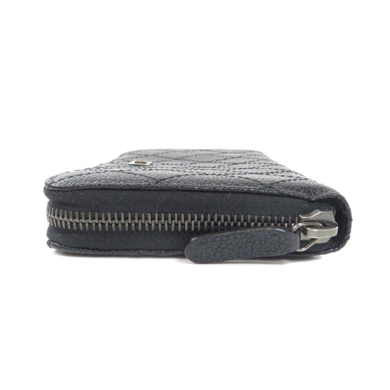 Chanel Stitch Long Wallet Caviar Skin Ladies