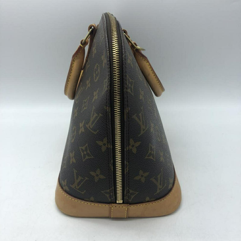 LOUIS VUITTON M51130 Alma Monogram Handbag Leather Louis Vuitton