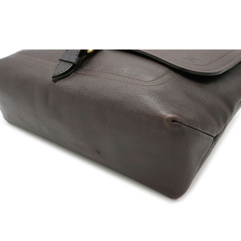 LOUIS VUITTON Louis Vuitton Utahline Omaha Messenger Bag Shoulder Calf Leather Cafe Brown M92994