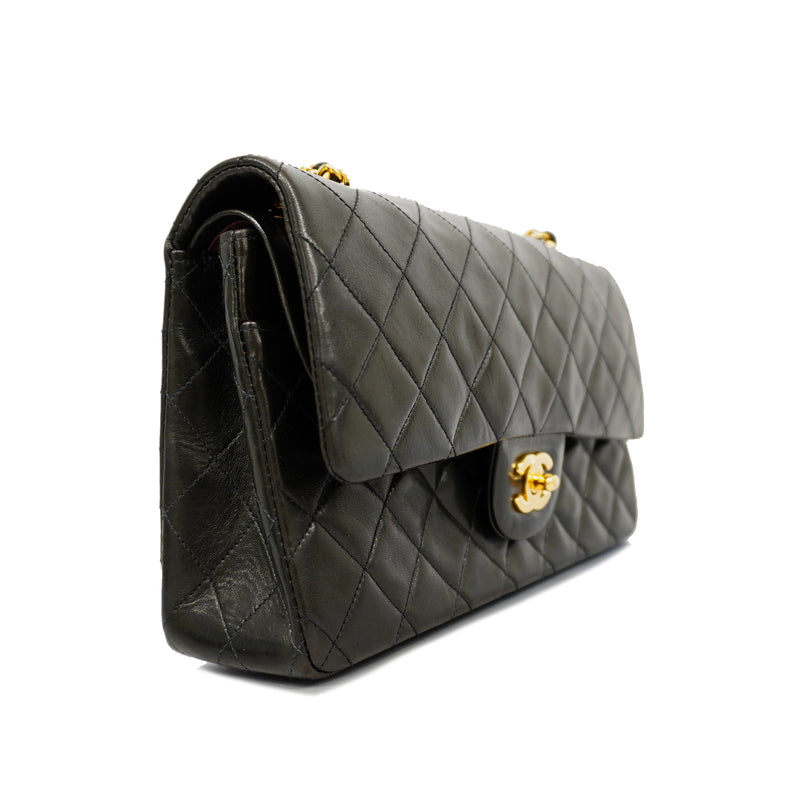 Auth Chanel Matelasse W Flap W Chain Shoulder Bag Womens Leather Shoulder Bag