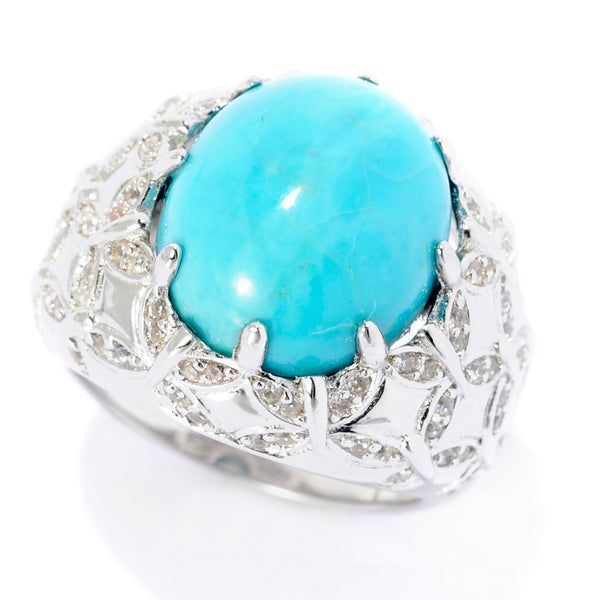 Brand New Kingman Turquoise Ring