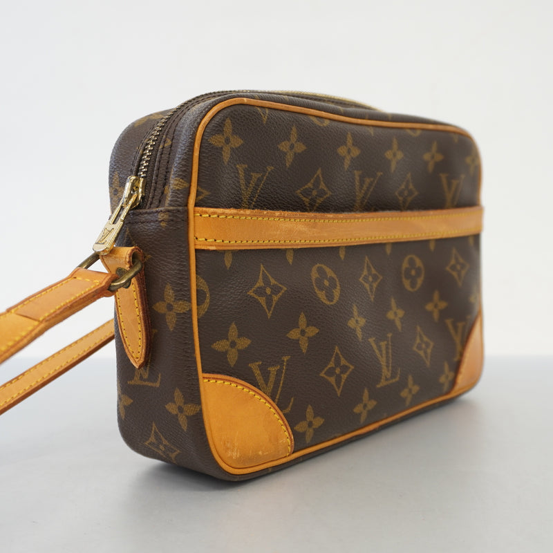Auth Louis Vuitton Shoulder Bag Monogram Trocadero 23 M51276