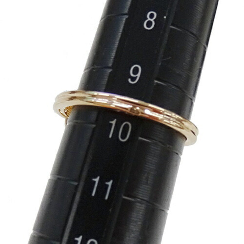 Cartier Ring Ladies 1P Diamond Onyx 750PG Amulet # 51 Approximately No. 10 Polished