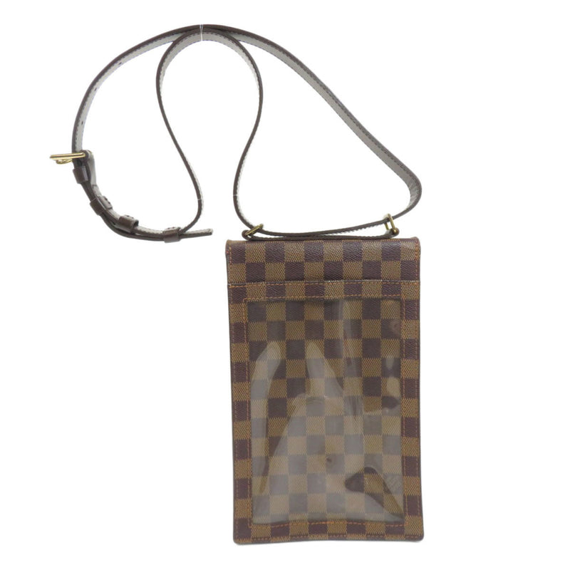 Louis Vuitton N45271 Portobello Damier Ebene Shoulder Bag Canvas Ladies LOUIS VUITTON