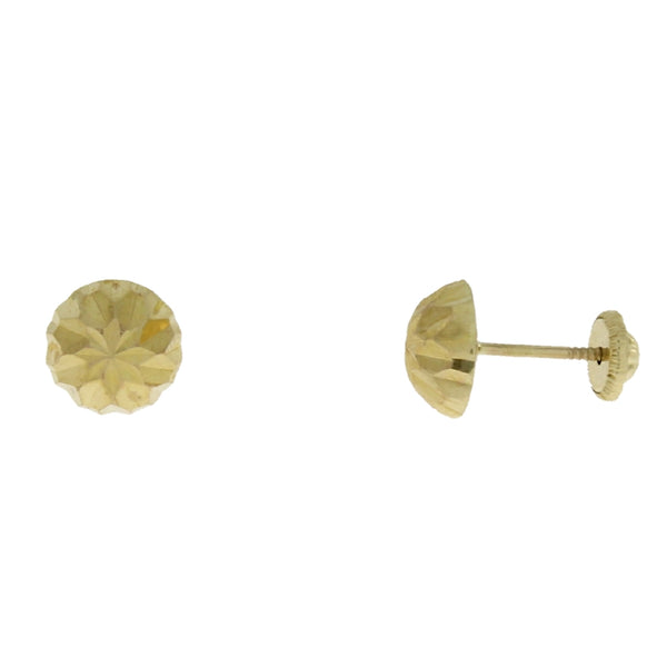 Baby Earrings 14KT Yellow Gold