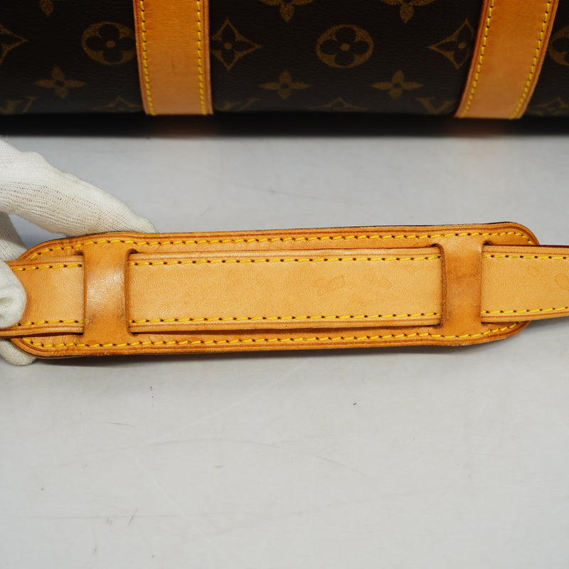 Auth Louis Vuitton Boston Bag Monogram Keepall Bandolier 45 M41418 Unisex