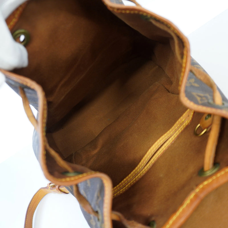 Auth Louis Vuitton Monogram Monsuri MM M51136 Womens Backpack