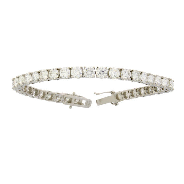 15.00ct Moissanite Tennis Bracelet Sterling Silver