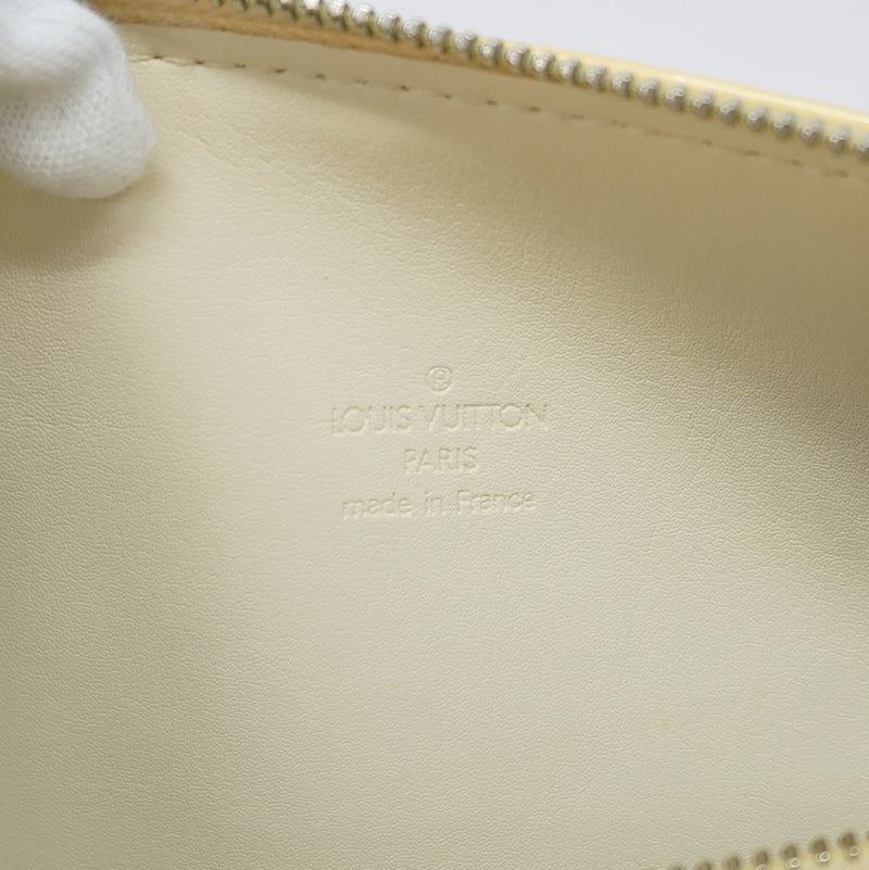 Auth Louis Vuitton Monogram Vernis Bedford M91331 Womens Handbag Pearl