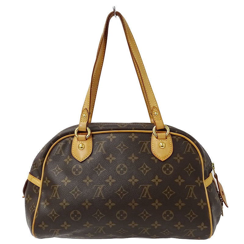 Louis Vuitton LOUIS VUITTON Bag Monogram Womens Shoulder Tote Montorgueil PM M95565 Brown