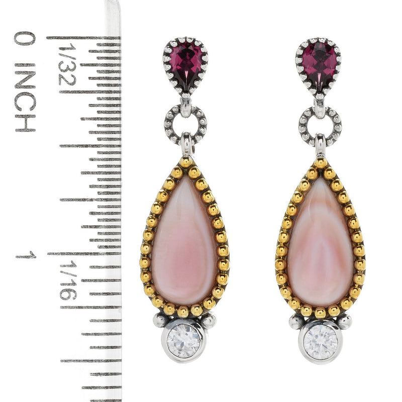 Brand New Rhodolite Garnet Earring